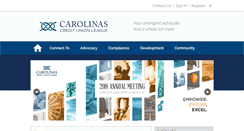 Desktop Screenshot of carolinasleague.org